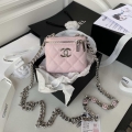 Chanel AP2718 Small Vanity With Chain Calfskin Pink