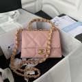 Chanel flap bag Lambskin AS3498 Pink