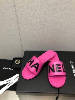 Chanel G40129 Women’s Slippers Shoes Lambskin C90229