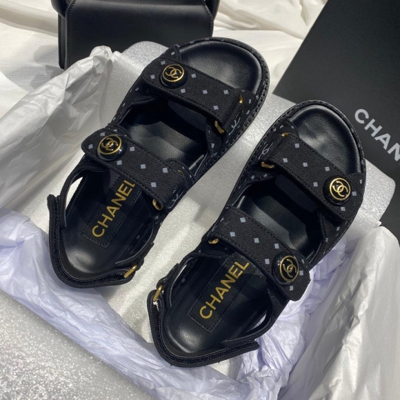 Chanel G40138 Women’s Sandals Shoes Lambskin C90241