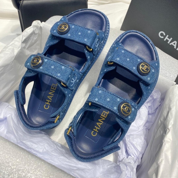 Chanel G40138 Women’s Sandals Shoes Lambskin C90242