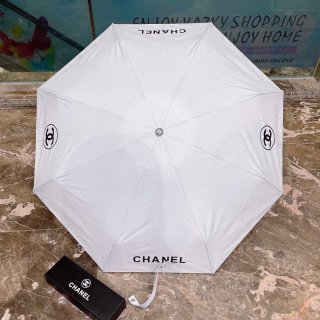 Chanel Five Fold Automatic Folding Sun Umbrella C855666