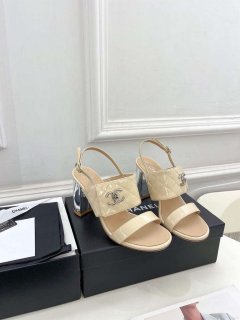 Chanel G39645 Women’s High Heel Sandals C91325