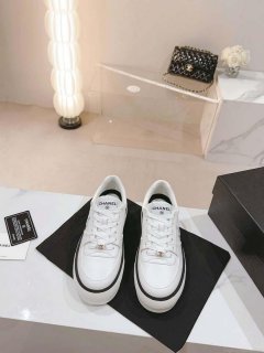 Chanel Women’s Sneaker G45086 Designer Trainers Calfskin C90119