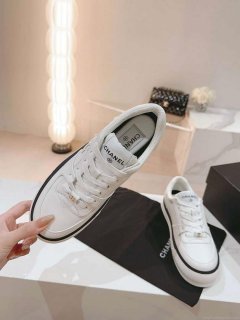 Chanel Women’s Sneaker G45086 Designer Trainers Calfskin C90121