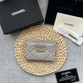 Chanel AP0941 CLASSIC CARD HOLDER Lambskin Gray