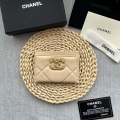 Chanel AP0941 CLASSIC CARD HOLDER Lambskin Beige