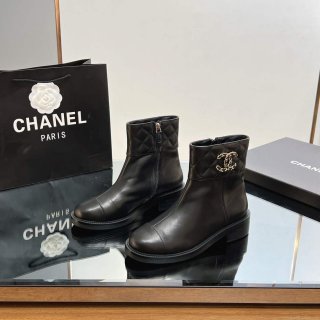 Chanel Women’s Fashion Shoes Short Boots C92402