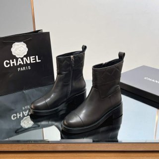 Chanel Women’s Fashion Shoes Short Boots C92403