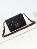 Chanel AS4423 Flap Lambskin bag Black