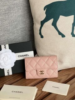 Chanel AP0214 Card Holder Calfskin CC65001