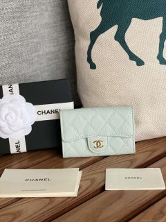 Chanel AP0214 Card Holder Calfskin CC65003