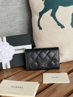 Chanel AP0214 Card Holder Big ball pattern Calfskin CC65014