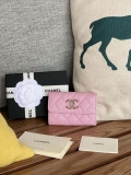 Chanel AP3186 23S Flap Card Holder Calfskin CC65030