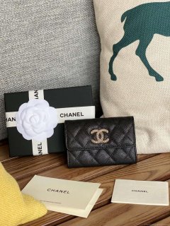 Chanel AP3186 23S Flap Card Holder Calfskin CC65031