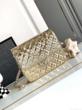 Chanel AS4649 BACKPACK & Star Coin Purse Metallic Calfskin & Gold-Tone Metal Light Gold