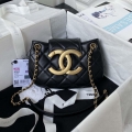 Chanel AS4609 Small Messenger bag Lambskin Black