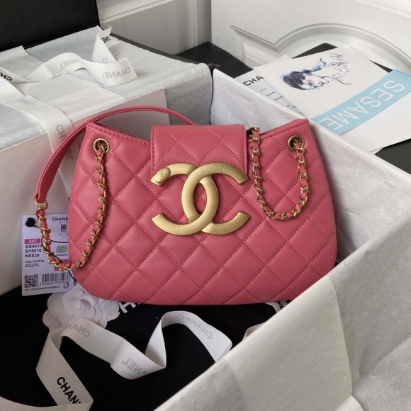 Chanel AS4610 Messenger bag Lambskin Red