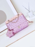 Chanel AS4649 BACKPACK & Star Coin Purse Metallic Calfskin & Gold-Tone Metal Purple