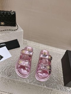 Chanel Women’s Velcro sandals Fashion Shoes C93241