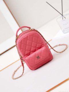 Chanel Ap3753 CLASSIC MINI Backpack Calfskin Red