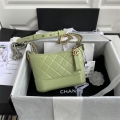 Chanel A91810 Gabrielle Small Hobo Bag Dark green