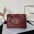 Chanel AS2749 Small Bowling Bag Red