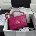 Chanel AS2299 Flap Bag Shoulder Purple