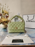 Chanel AS2044 Flap Original Lether Bag Green