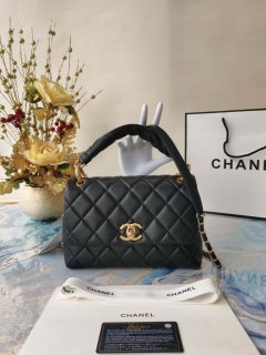 Chanel AS2044 Flap Original Lether Bag Black