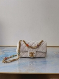 Chanel AS2380 Flap Bag Lambskin B05098 White