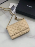 Chanel Wallet on Chain Lambskin AP1450 Apricot