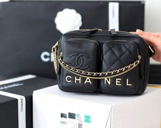 Chanel Camera Case Black AS2923 Bag