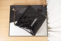 Chanel Shopping Bag Tote AS3261 Black with White