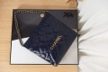 Chanel Shopping Bag Tote AS3261 Navy Blue