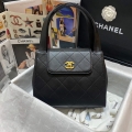 Chanel AS2457 Shoulder Shopping tote Bag Black