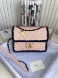 Chanel AS2496 Flap Bag Shoulder Bag Pink