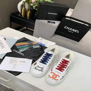 Chanel Men Women’s Sneaker Wholsale Chanel x Pharrell Shoes Lambskin C90089