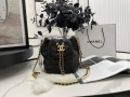 Chanel AS2859 Bucket Bag Lambskin Black