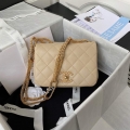 Chanel AS2975 Small Flap Bag Lambskin Aprocit