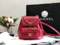 Chanel A99121 Backpack A3002 Calfskin Red