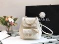 Chanel A99121 Backpack A3002 Calfskin White