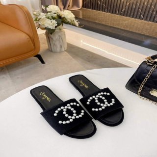 Chanel Women’s Sandals Designer Chanel Slippers C90128