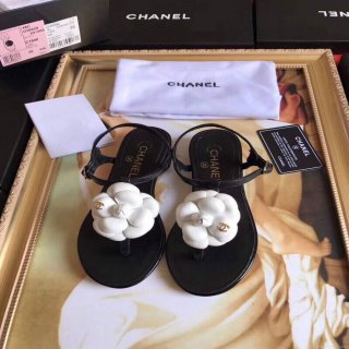 Chanel Women’s Sandals Chanel Slippers Lambskin C90163