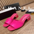 Chanel Women’s Sandals Chanel Slippers Lambskin Heel 45mm C90177