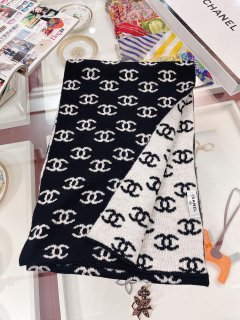 Chanel Scarves Designer Chanel Scarf Wool C60615