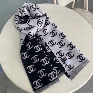 Chanel Scarves Chanel Scarf Wool C60612