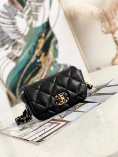 Chanel AS1163 Chanel Flap bag Lambskin Black