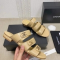 Chanel Women’s Sandals Chanel Slippers Shoes Lambskin C90123