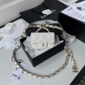 Chanel AP2305 Chanel Mini Flap bag Calfskin White